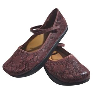 Kalso Earth Shoe Womens Size 8.5 Solar 3 Leather Mary Janes Comfort Support Prep